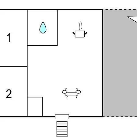 Two-bedroom In * 特罗吉尔